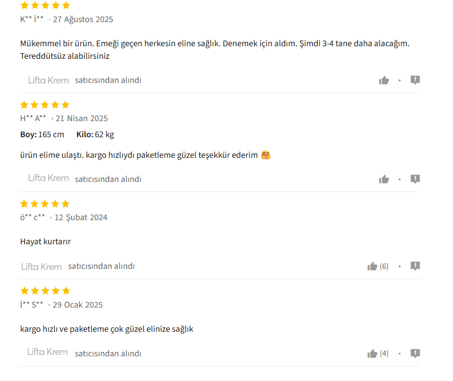 Lifta Performans Kremi